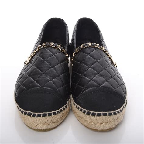 chanel chain espadrilles|chanel espadrilles women.